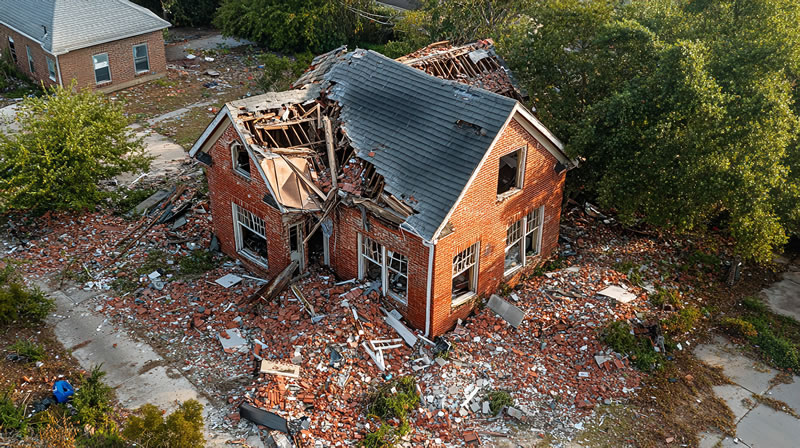 Storm damage